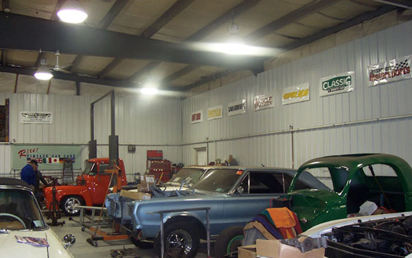 Inside the Riter Restorations shop