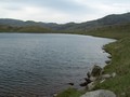 Sprinkling Tarn - note the campers; a braw spot.